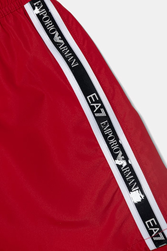 Chlapec EA7 Emporio Armani plavecké šortky detské 7B000317.AF21073 červená