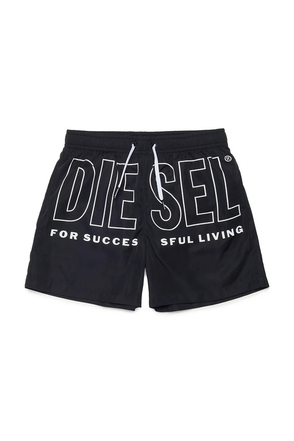 Детски плувни шорти Diesel MIDIT SWIMSUIT черен J02699.KXBPB