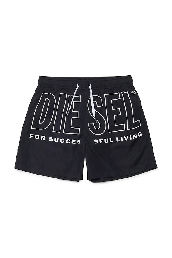 Детски плувни шорти Diesel MIDIT SWIMSUIT черен J02699.KXBPB