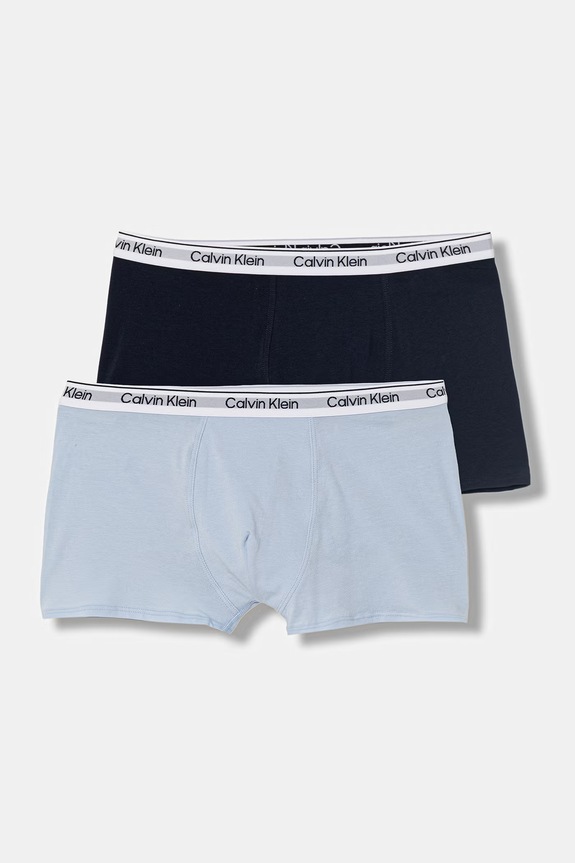 Calvin Klein Underwear boxeri pentru copii bumbac cu elastan pachet de 2 albastru B70B700506.PPY2