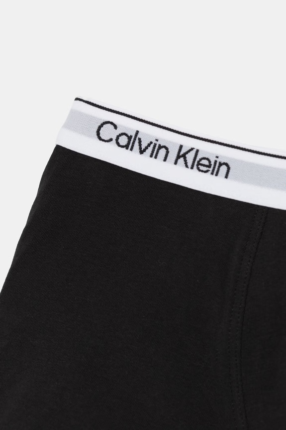 Calvin Klein Underwear Μποξεράκι παιδικό από βαμβάκι με ελαστάν 2-pack μαύρο B70B700506.PPY2