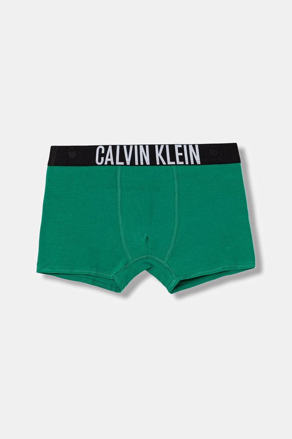 Chlapec Calvin Klein Underwear boxerky detské bavlnené s elastanom 3-pack B70B700510.PPY2 zelená