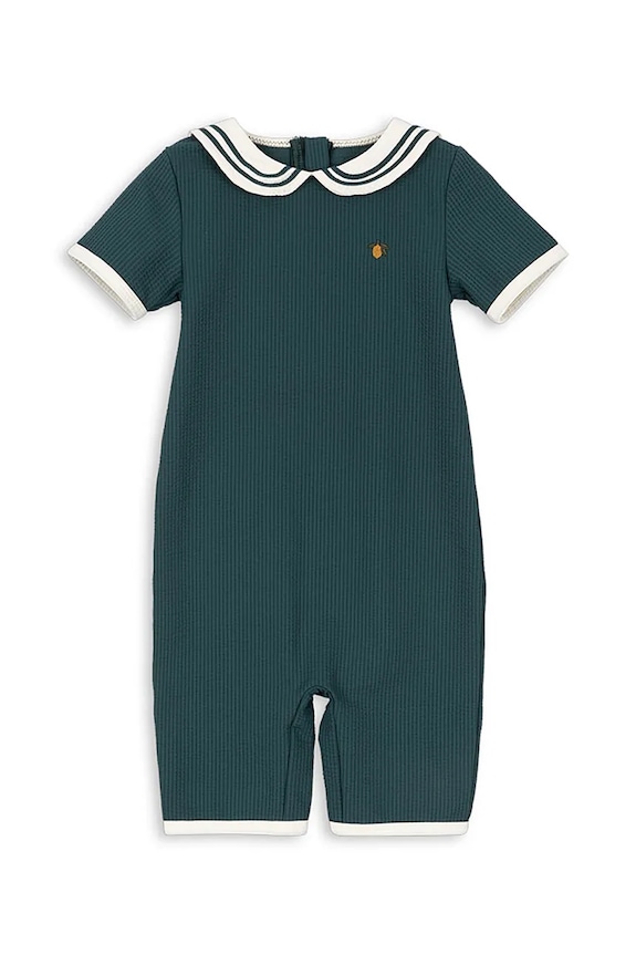 Μαγιό για μωρά Konges Sløjd SAILOR ONESIE GRS Βρεφικό προϊόν πράσινο KS105065.PPY2