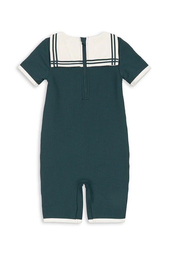 Μαγιό για μωρά Konges Sløjd SAILOR ONESIE GRS KS105065.PPY2 πράσινο SS26