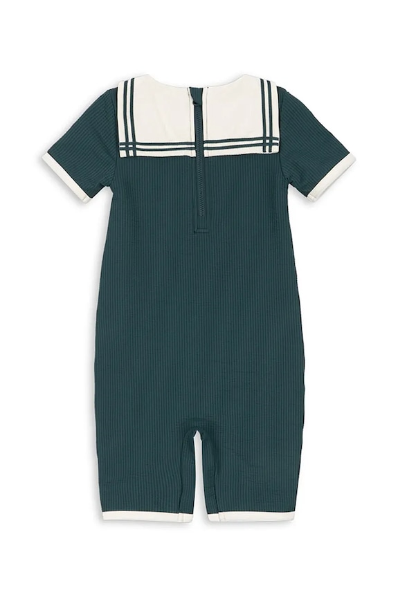 Μαγιό για μωρά Konges Sløjd SAILOR ONESIE GRS KS105065.PPY2 πράσινο SS26