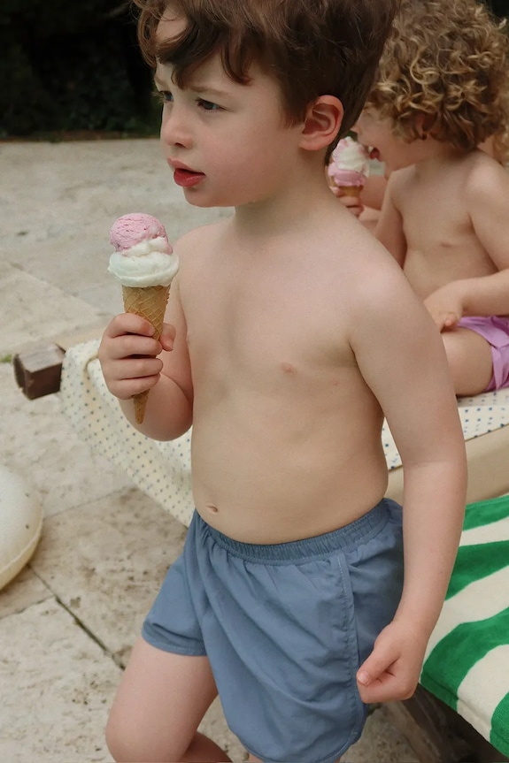 Konges Sløjd szorty kąpielowe dziecięce 2 PACK POMIO SWIM SHORTS GRS KS104600.PPY2 niebieski