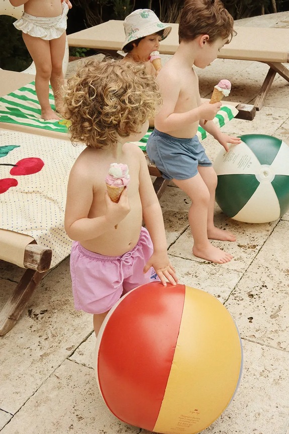 Konges Sløjd szorty kąpielowe dziecięce 2 PACK POMIO SWIM SHORTS GRS KS104600.PPY2
