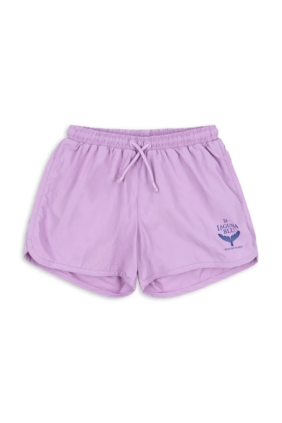 Παιδικό σορτς κολύμβησης Konges Sløjd POMIO SWIM SHORTS GRS Planet friendly μωβ KS105041.PPY2