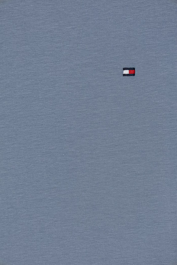 Tommy Hilfiger πουκάμισο πιτζάμας παιδικό βαμβακερό μπλε UB0UB00575.PPY2