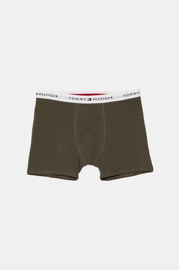 Tommy Hilfiger boxeri pentru copii din bumbac cu elastan pachet de 2 UB0UB00548.PPY2 bleumarin SS26