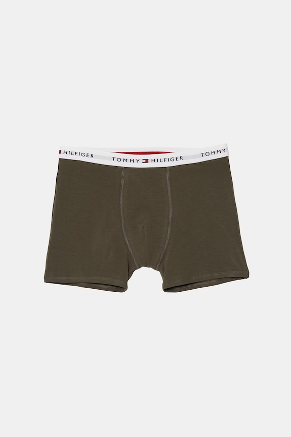 Tommy Hilfiger boxeri pentru copii din bumbac cu elastan pachet de 2 UB0UB00548.PPY2 bleumarin SS26
