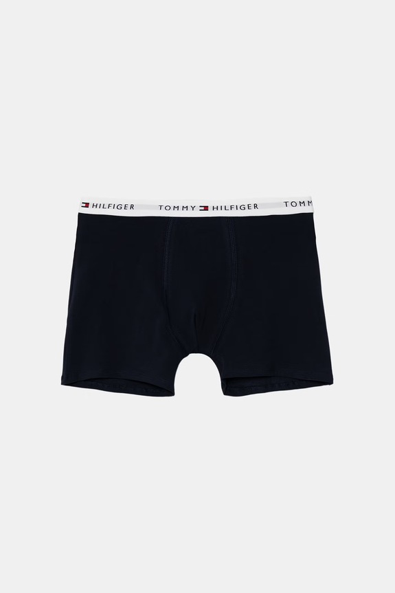 Băieți Tommy Hilfiger boxeri pentru copii din bumbac cu elastan pachet de 2 UB0UB00548.PPY2 bleumarin