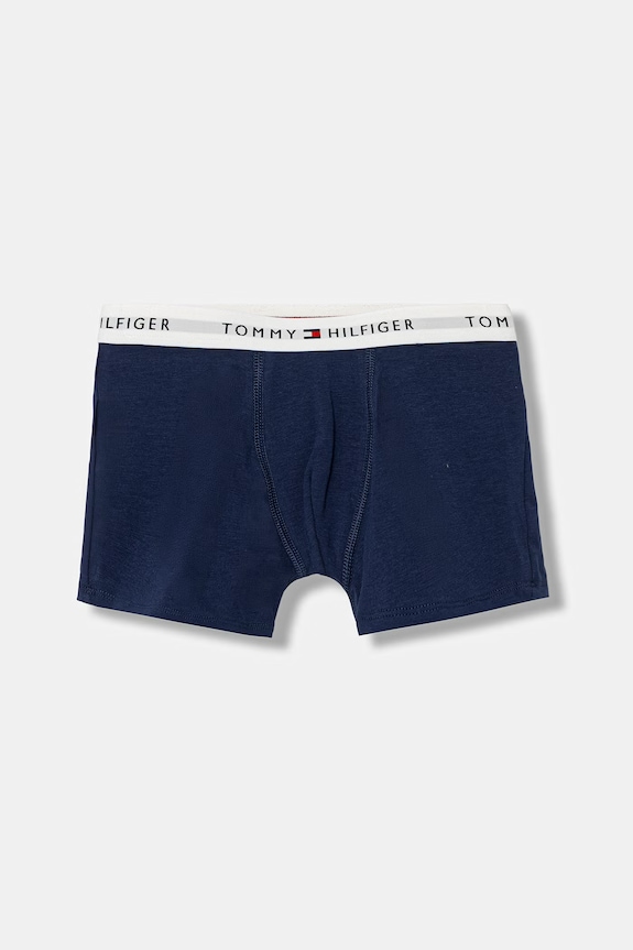 Dječaci Tommy Hilfiger bokserice za djecu od pamuka s elastanom 2-pack UB0UB00550.PPY2 plava