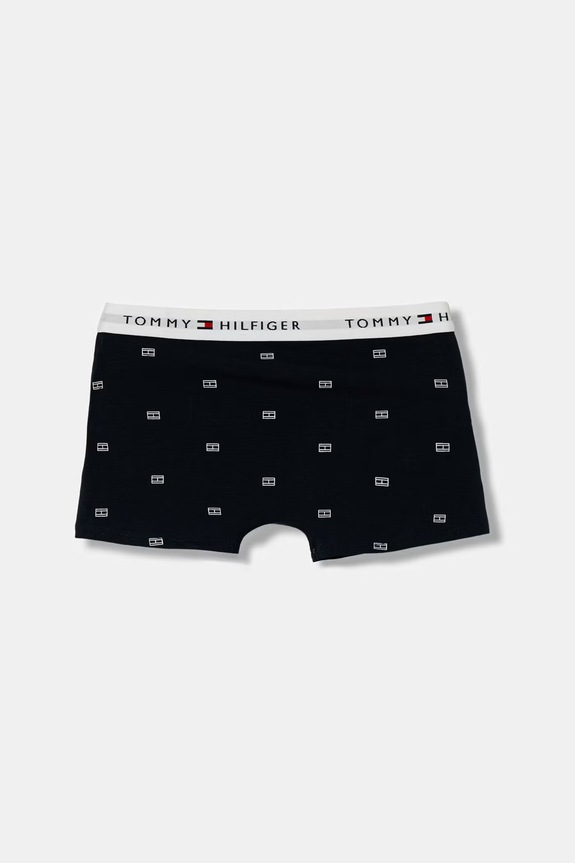 Tommy Hilfiger boxeri pentru copii din bumbac cu elastan pachet de 2 bleumarin UB0UB00550.PPY2