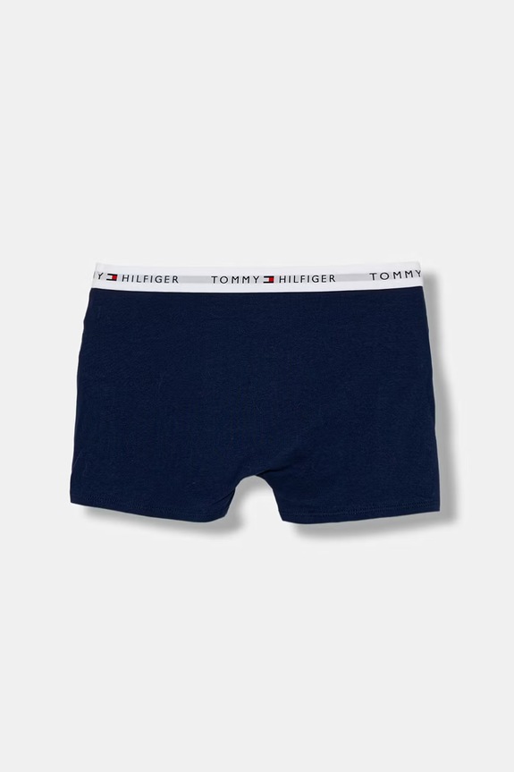 Tommy Hilfiger bokserki dziecięce z bawełną 3-pack UB0UB00573.PPY2 szary