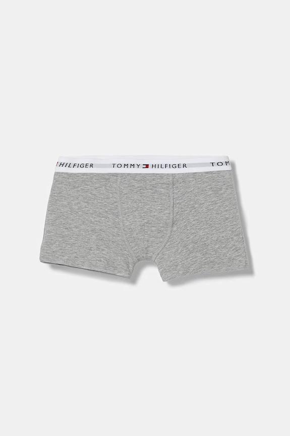 Tommy Hilfiger boxeri pentru copii, cu bumbac pachet de 3 albastru UB0UB00573.PPY2