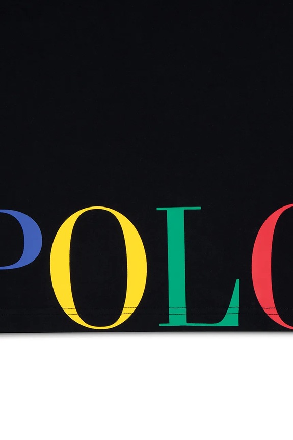 Dječja pidžama Polo Ralph Lauren crna 8P0287