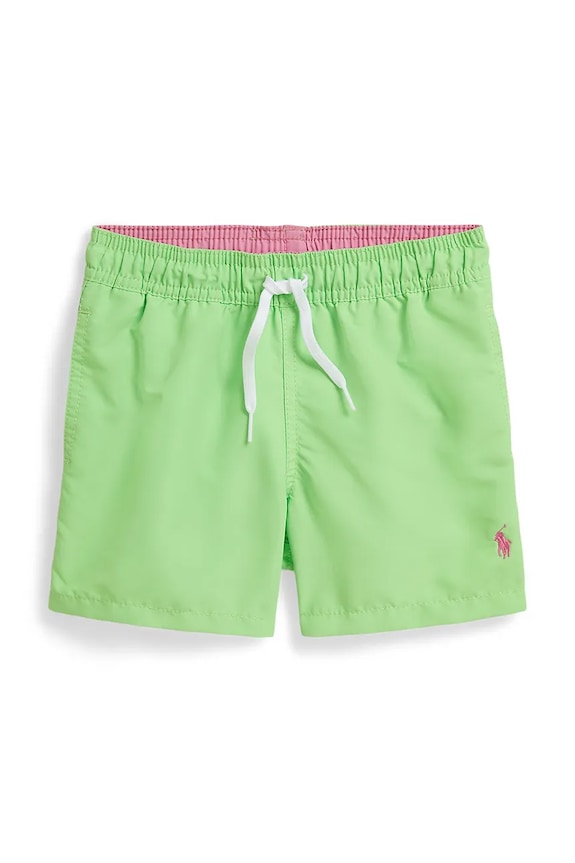 Polo Ralph Lauren spodenki do pływania dziecięce zielony 322904015501