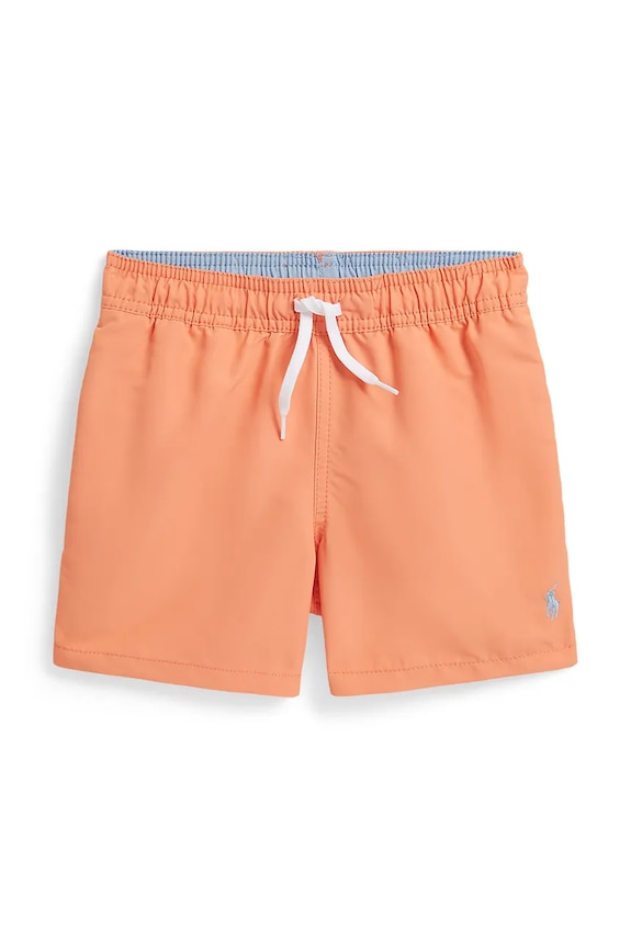 Polo Ralph Lauren spodenki do pływania dziecięce pomarańczowy 322904015502
