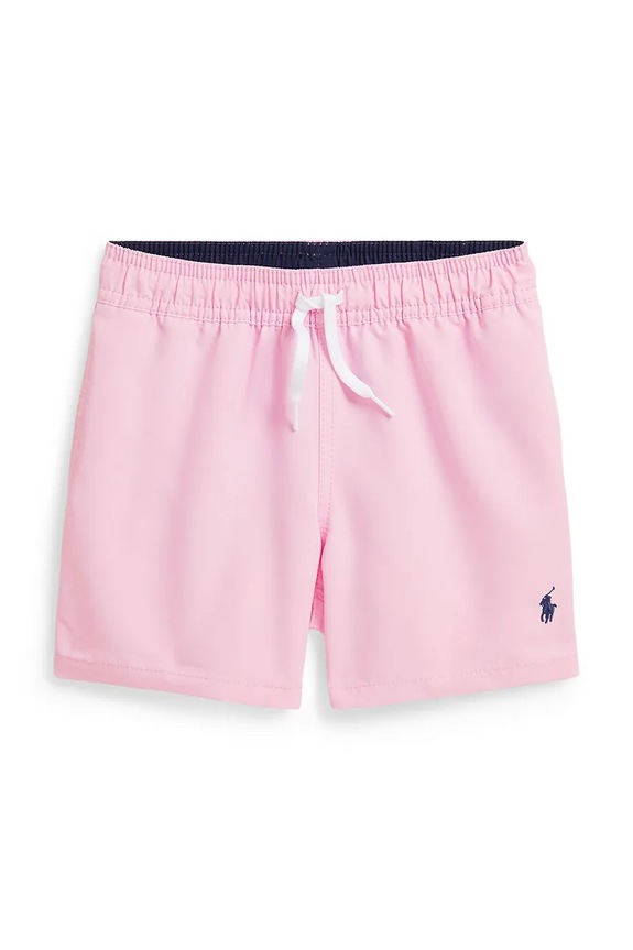 Polo Ralph Lauren spodenki do pływania dziecięce różowy 322904015503