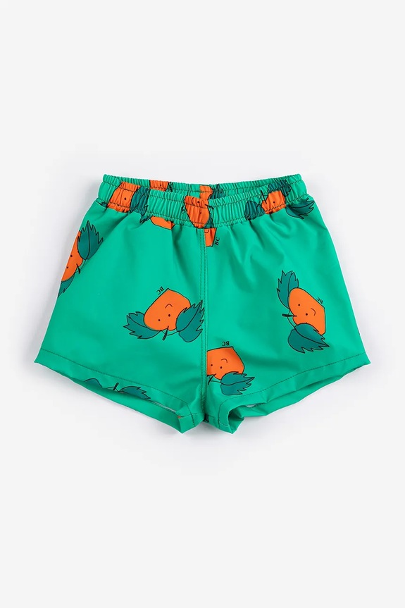 Bobo Choses pantaloni scurți de baie copii Tangerine 126AB107 verde SS26
