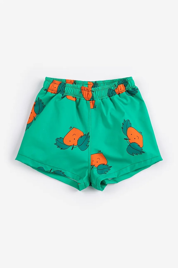Bobo Choses pantaloni scurți de baie copii Tangerine 126AB107 verde SS26