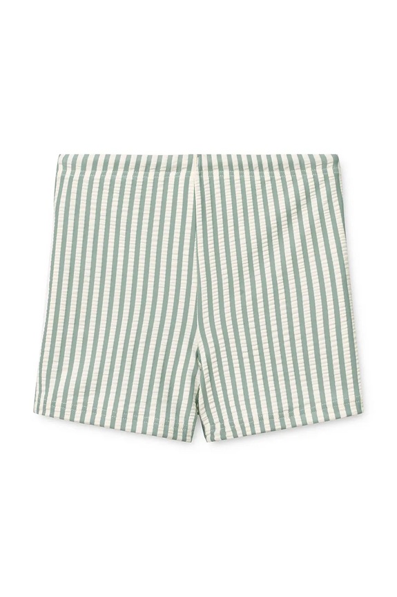 Liewood otroške kopalne kratke hlače Otto Seersucker Swim Pants LW17610.PPY2 zelena SS26