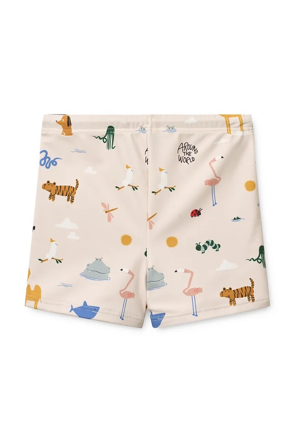 Liewood gyerek fürdőnadrág Otto Printed Swim Pants LW19986.PPY2 bézs SS26