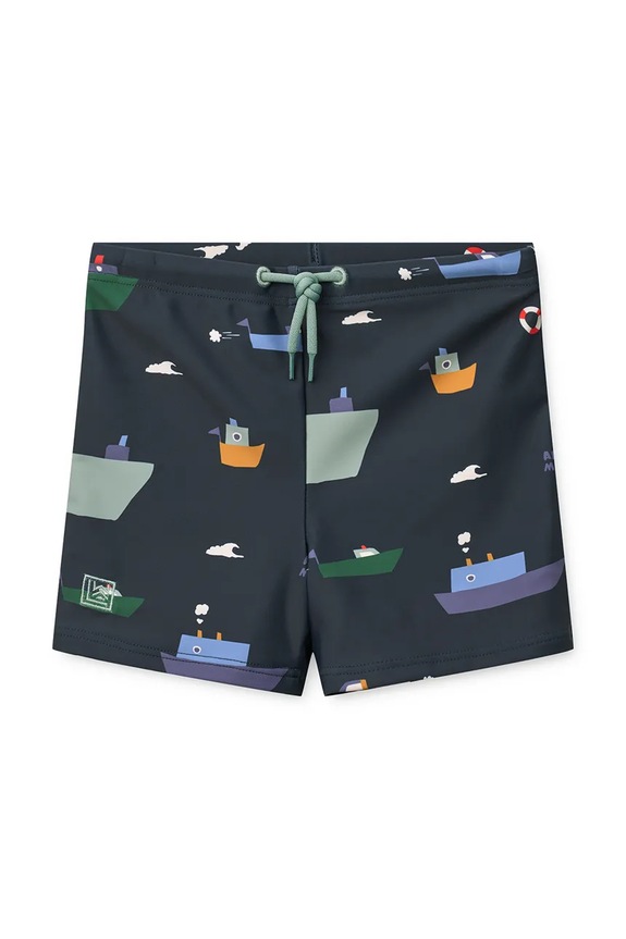 Liewood gyerek fürdőnadrág Otto Printed Swim Pants LW19986.PPY2 sötétkék SS26