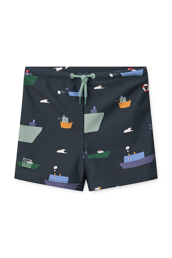 Liewood gyerek fürdőnadrág Otto Printed Swim Pants LW19986.PPY2 sötétkék SS26
