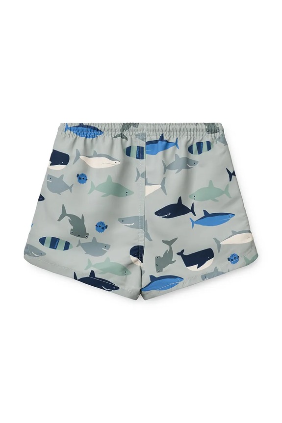 Fiú Liewood fürdőnadrág gyerek Aiden Printed Board Shorts LW20067.PPY2 kék