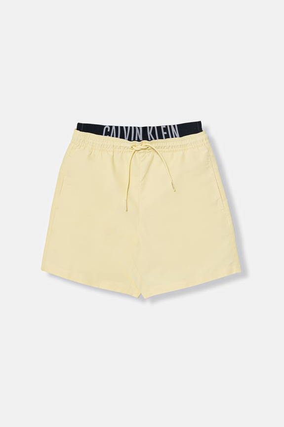 Calvin Klein Jeans plavecké šortky detské žltá KV0KV00054.PPY2