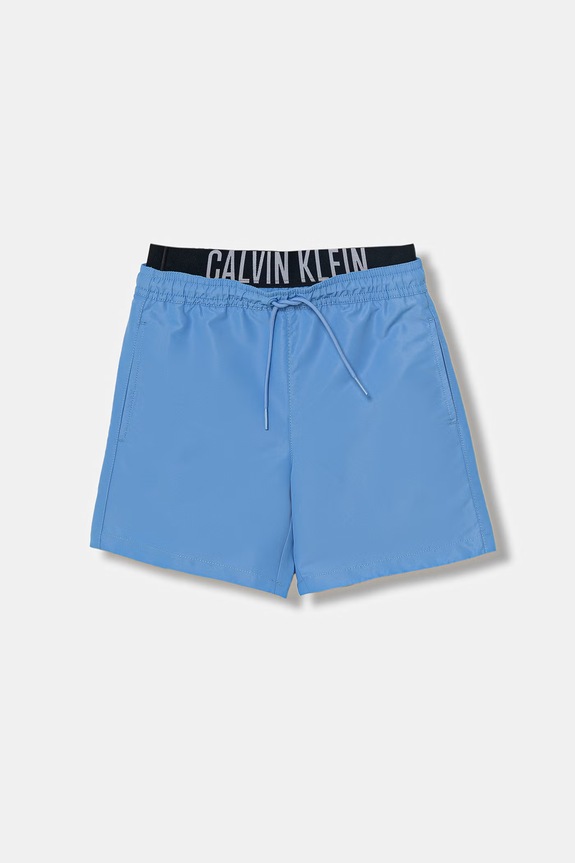 Calvin Klein Jeans plavecké šortky detské modrá KV0KV00054.PPY2