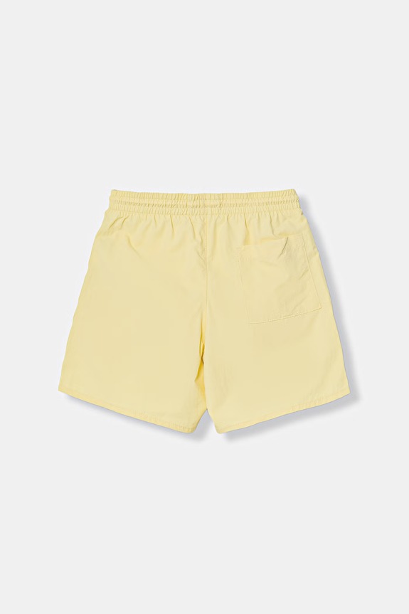 Calvin Klein Jeans plavecké šortky detské KV0KV00057.PPY2 žltá SS26