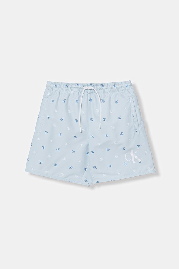 Calvin Klein Jeans plavecké šortky detské modrá KV0KV00062.PPY2