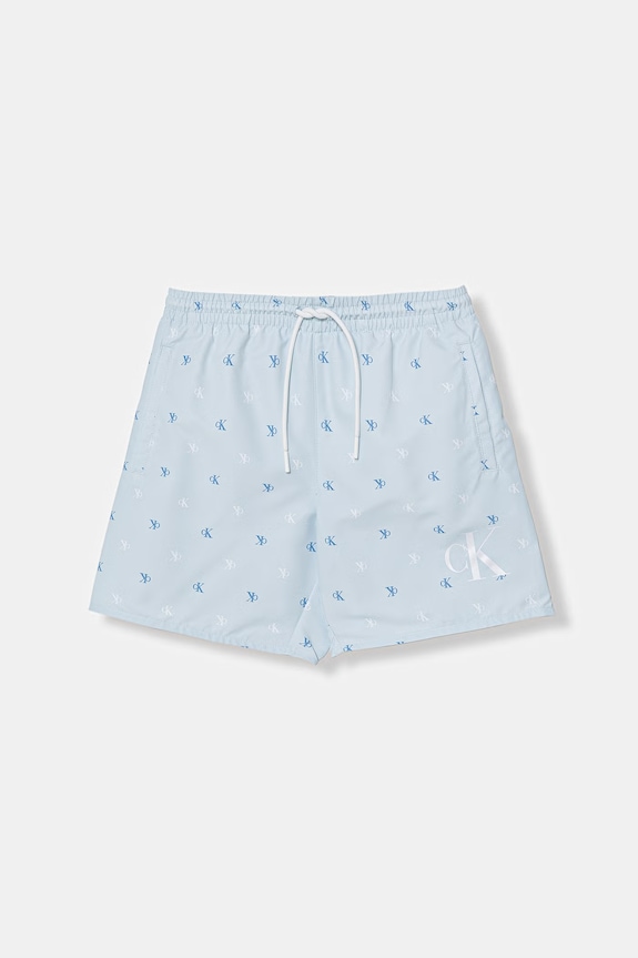Calvin Klein Jeans plavecké šortky detské modrá KV0KV00062.PPY2
