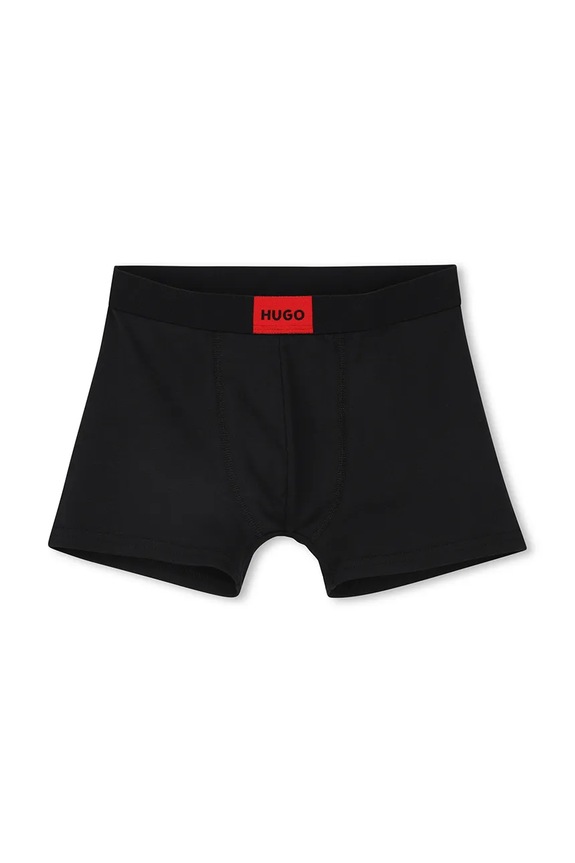 HUGO bokserki dziecięce 2-pack G01170.162.174 czarny