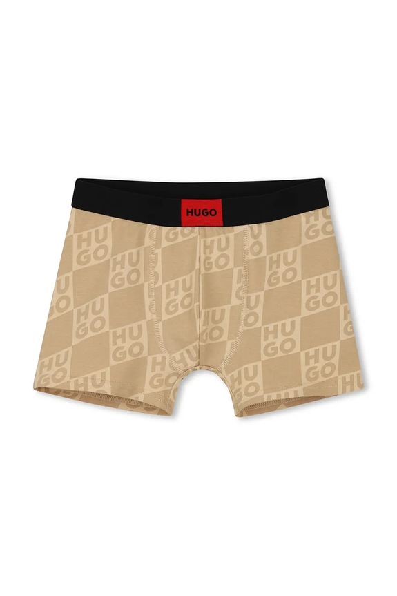 Chłopiec HUGO bokserki dziecięce 2-pack G01170.102.150 czarny