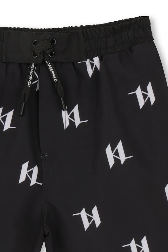 Dětské plavkové šortky Karl Lagerfeld černá Z31078.162.174