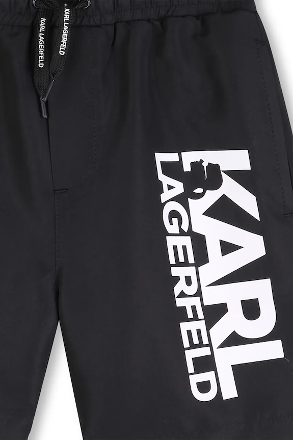 Dječaci Dječje kratke hlače za kupanje Karl Lagerfeld Z31079.114.150 crna