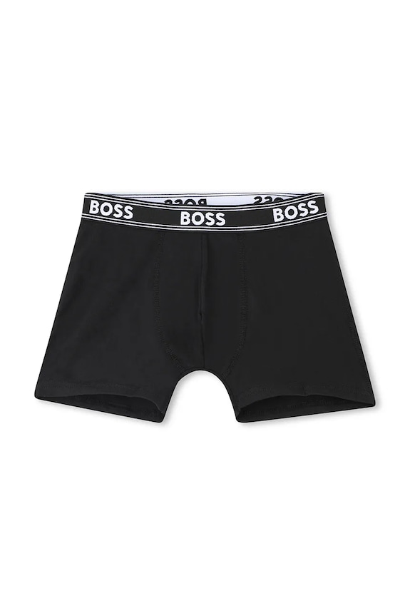 Otroške boksarice BOSS 5-pack črna J52664.162.174