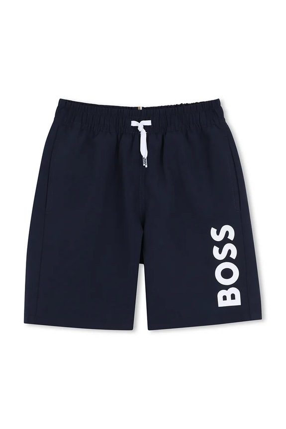 BOSS szorty kąpielowe dziecięce granatowy J53171.162.174