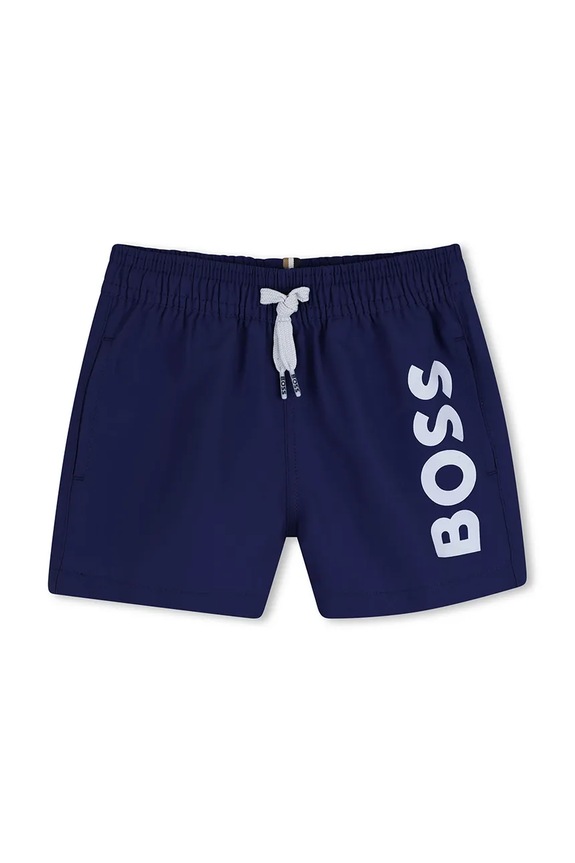 BOSS szorty kąpielowe niemowlęce Produkt niemowlęcy granatowy J53172.74.81