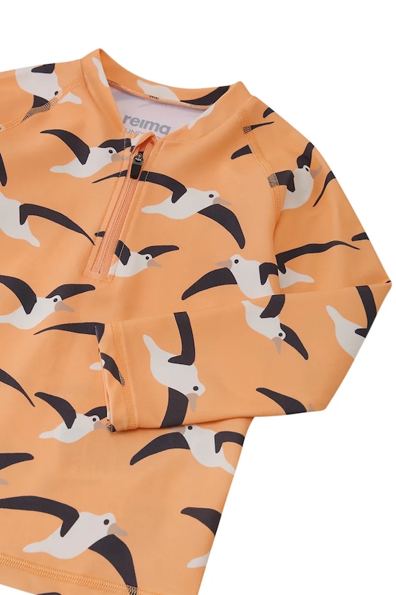 Băieți Reima longsleeve de baie pentru copii Tuvalu UV 50+ 5200133B.PPY2 portocaliu