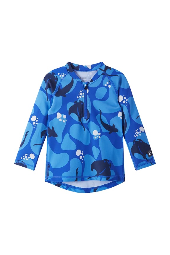 Reima longsleeve de baie pentru copii Tuvalu UV 50+ albastru 5200133B.PPY2