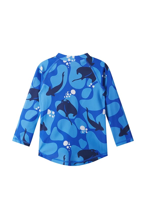 Reima longsleeve de baie pentru copii Tuvalu UV 50+ 5200133B.PPY2 albastru SS26