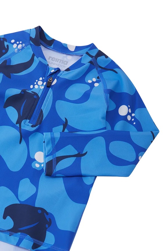Băieți Reima longsleeve de baie pentru copii Tuvalu UV 50+ 5200133B.PPY2 albastru