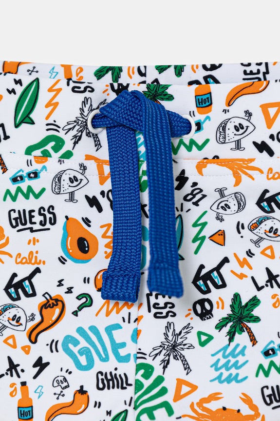 Băieți Guess bermude pentru copii N6GZ02.MC052.PPY2.M multicolor