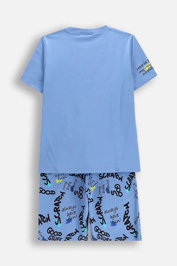 Παιδική πιτζάμα Coccodrillo WC6448213PJS μπλε SS26