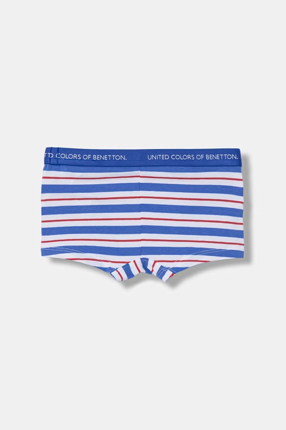 United Colors of Benetton bokserki dziecięce bawełniane z elastanem 2-pack 3NIE0X01O.G.Stagionale biały